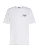 Monotype Printed Label Tee Tommy Hilfiger White