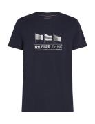 Hilfiger Flags Tee Tommy Hilfiger Navy