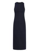 Long Column Denim Dress Calvin Klein Jeans Navy