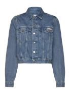 Cropped 90S Denim Jacket Calvin Klein Jeans Blue