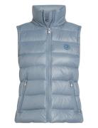 Lw Down Feminine Gloss Vest Tommy Hilfiger Blue