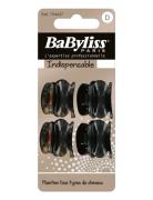 Jaw Clips 4 Pcs Babyliss Paris Black