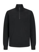 Jjebradley Sweat Half Zip Noos Jnr Jack & J S Black