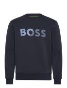 Salbo Tape Logo BOSS Navy