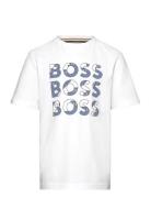 Short Sleeves Tee-Shirt BOSS White