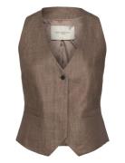 Cmnature-Waistcoat Copenhagen Muse Brown