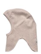 Balaclava Cotton Rib Huttelihut Beige