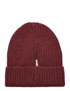 Beanie - Knitted CeLaVi Burgundy