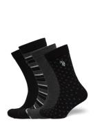 Uspa Socks Box Bedford Men U.S. Polo Assn. Black