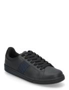 B721 Lthr/Tape Detail Fred Perry Black