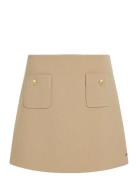 Punto Short Skirt Tommy Hilfiger Beige