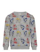 Sweatshirt Ls Aop Minymo Grey