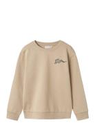 Nkmtegeo Ls Nreg Sweat Bru Name It Beige