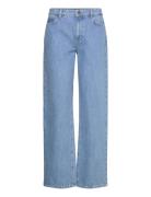 Mid-Waist Straight-Leg Jeans Lexington Clothing Blue