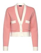 Half Milano Knitted Cardigan Lexington Clothing Pink