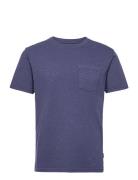 Outwashed Pocket Tee Sebago Blue