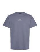 Cohen Brushed Tee Ss Clean Cut Copenhagen Blue