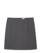 Cosy Checked Skirt Tom Tailor Grey