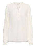 Kamathilde Blouse Kaffe Cream