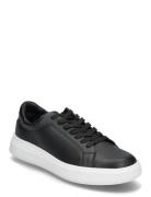 Low Top Lace Up Lth Calvin Klein Black