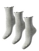 Pcafia 3-Pack Socks Pieces Grey