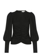 Shillagz Ls Blouse Gestuz Black