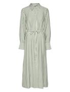 Yaskaya Ls Long Shirt Dress S. Noos YAS Green