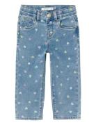 Nmfbella Mom Shaped Jeans 3555-On Noos Name It Blue