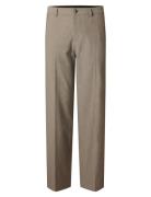 Slh220-Loose Robert Flex Pant Selected Homme Beige