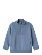 Nmmilondon Rio Ls Half Zip Sweat Lil Lil'Atelier Blue