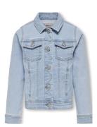 Kmgsara Light Blue Dnm Jacket Noos Kids Only Blue