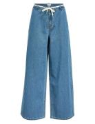 Objmoji Neel Mw Extra Wide Jeans 137 Object Blue