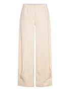 Pleated Jogger Trousers Mango Beige