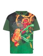 Lwtaffy 124 - T-Shirt S/S LEGO Kidswear Green