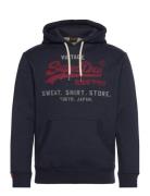 Vl Heritage Relaxed Hood Superdry Navy