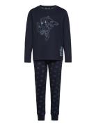 Sonic Long Pyjamas Mango Navy