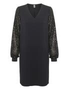 Cuchabrina Sequins Dress Culture Black