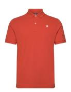 Dunda Overdyed Slim Polo S\S G-Star RAW Red