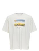 Onsdevin Ovz Washed Ss Tee Vd ONLY & SONS White