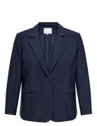 Cartravel L/S Fit Blazer Tlr ONLY Carmakoma Navy