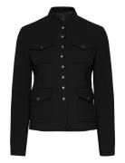 Jacket Pockets With Button Detail Mango Black