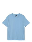 Vmpaulina Ss T-Shirt Jrs Noos Vero Moda Blue