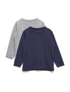 Basic 34 -T-Shirt Ls Minymo Grey