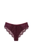 Lace Cheeky Understatement Underwear Burgundy