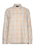 Over D Organic Cotton Check Flannel Shirt Lexington Clothing Patterned