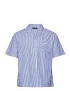 Rønne Essential Pajamas Shirt H2O Blue