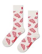 Pizza Sock Happy Socks White