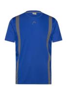 Club 25 Tech T-Shirt Men Head Blue