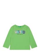 T-Shirt L/S United Colors Of Benetton Green