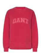 Arch C-Neck Sweat GANT Pink